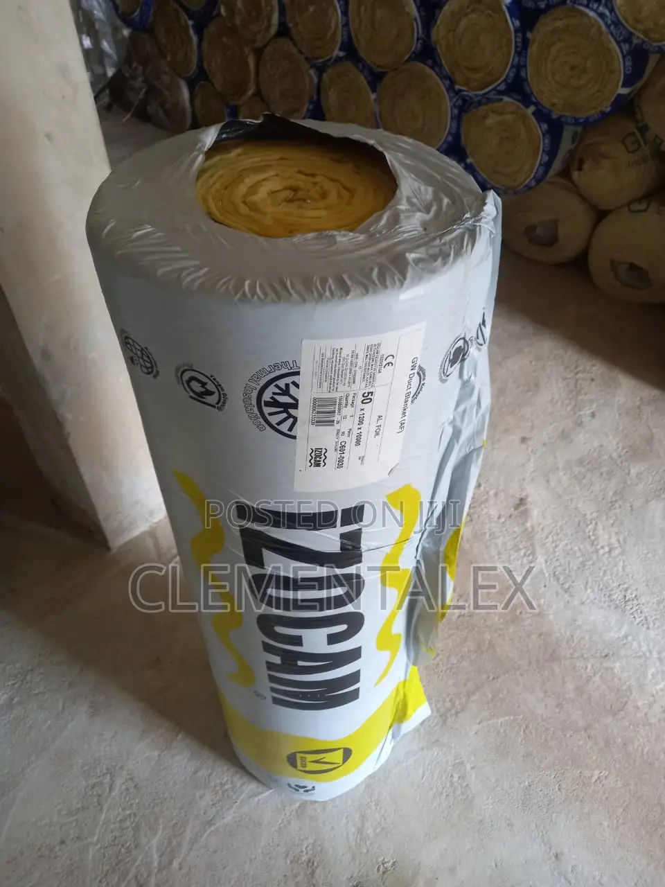 Aluminum Foil Izocan Rock Wool