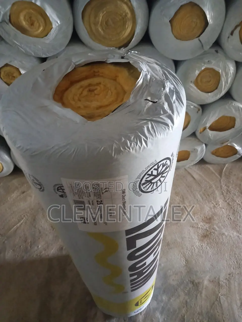 Aluminum Foil Izocan Rock Wool