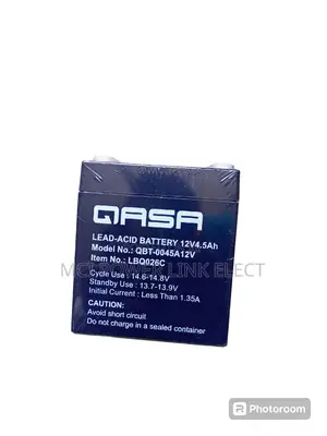 12V 4.5ah Pin Type Rechargeable Fan Replacement Battery