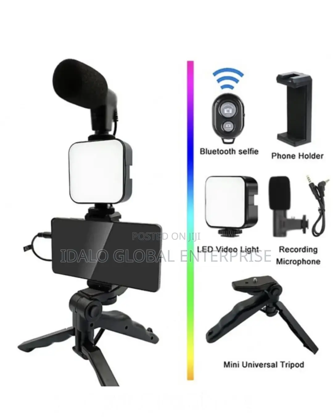 Video Making Kit (3 In 1 Vlogging Kit)