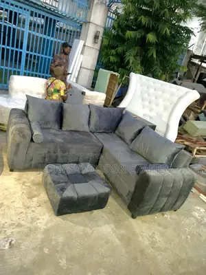 5 Seater L-shaped Sofa Chair