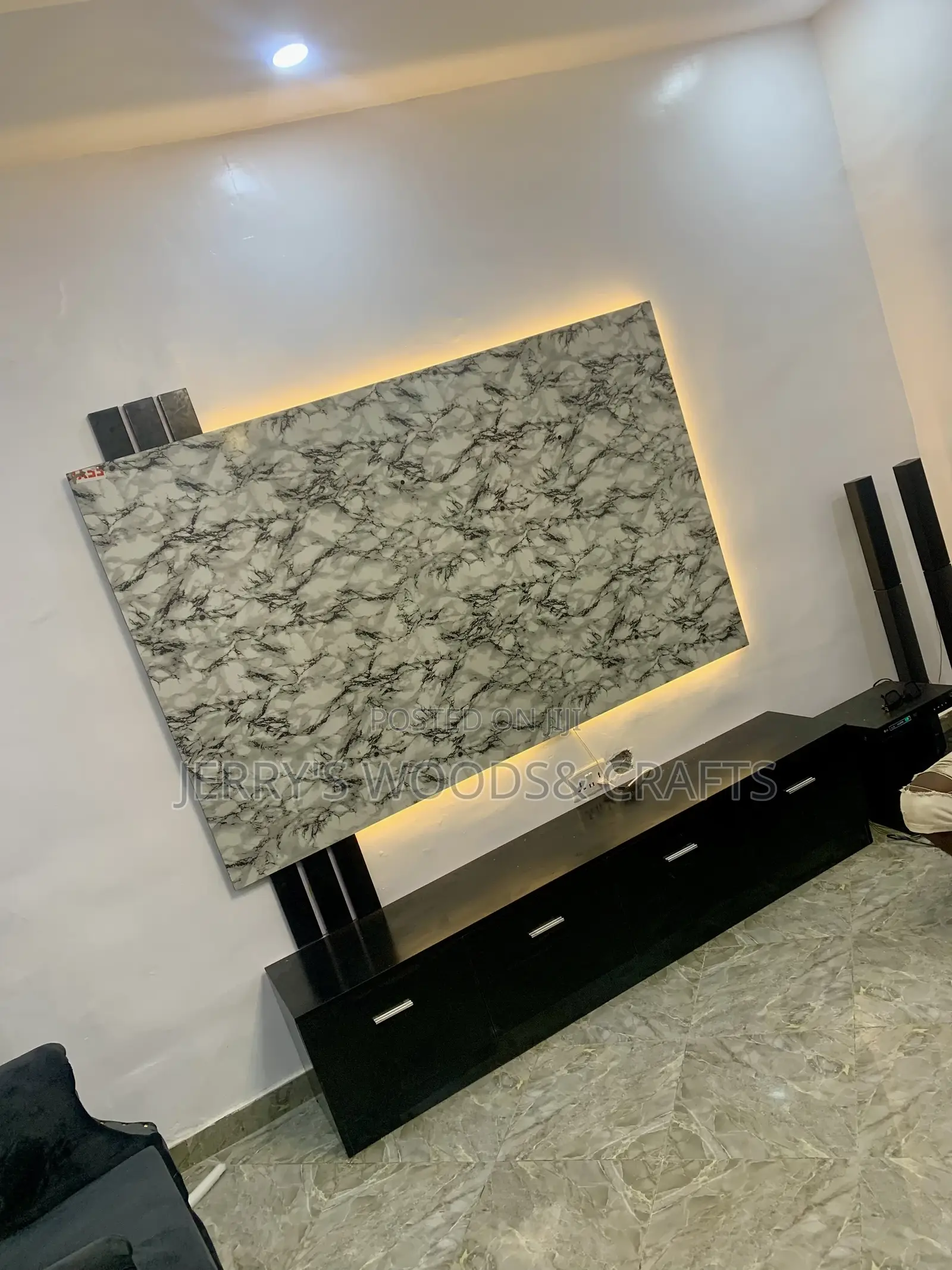 Wall Tv Console Stand