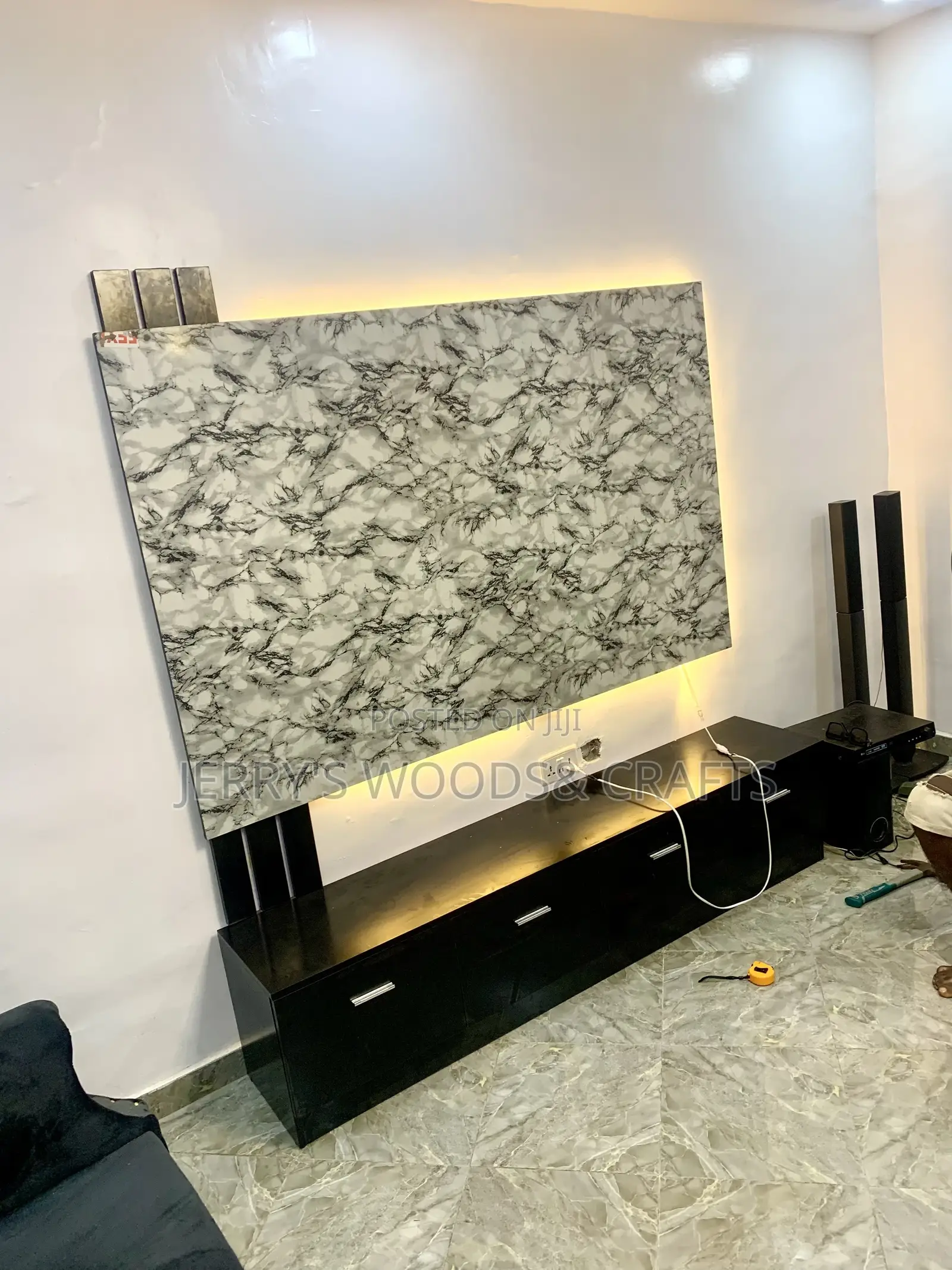 Wall Tv Console Stand