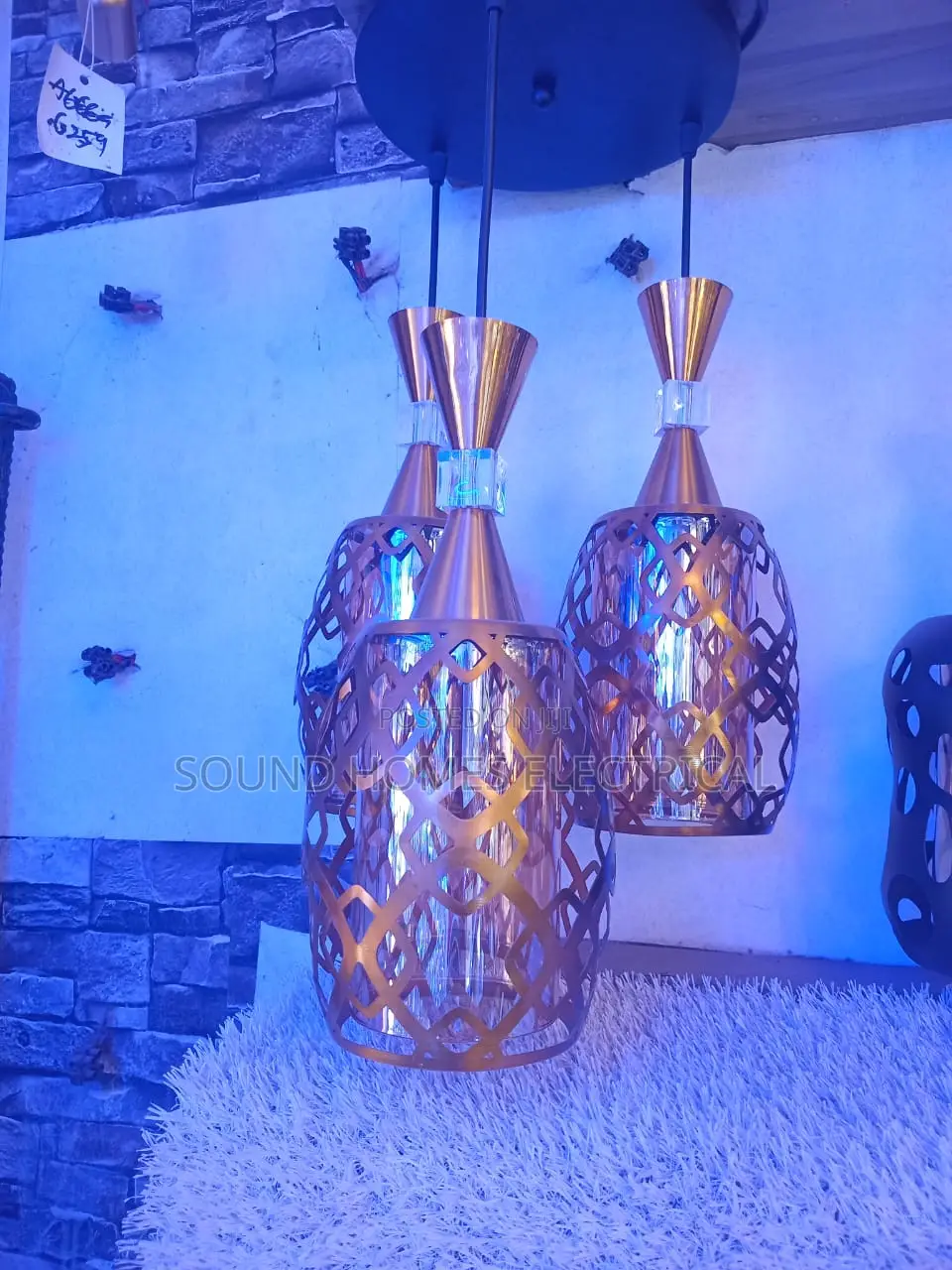 Gold Colour Drop Light