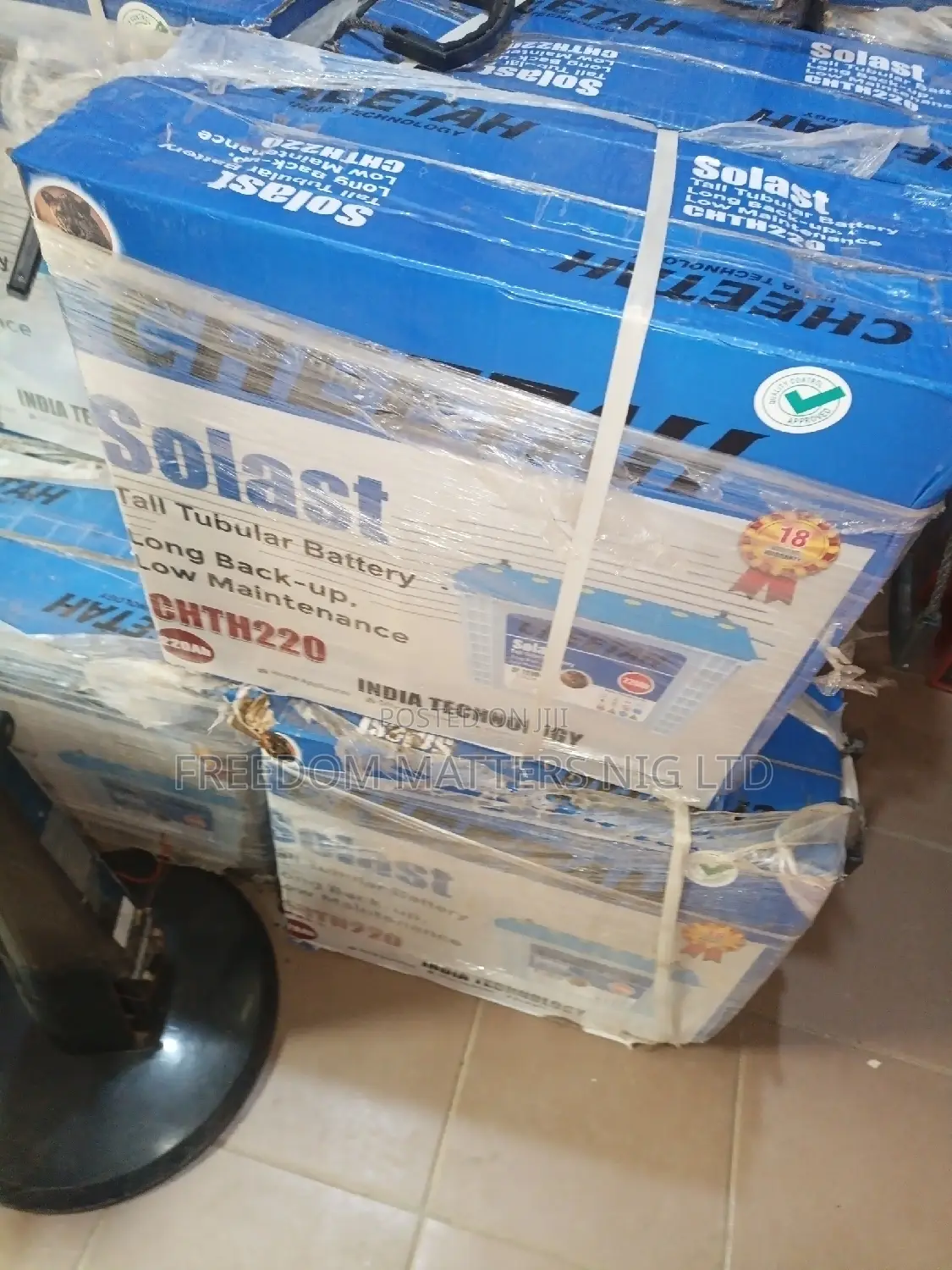 Original Solast Inverter Battery