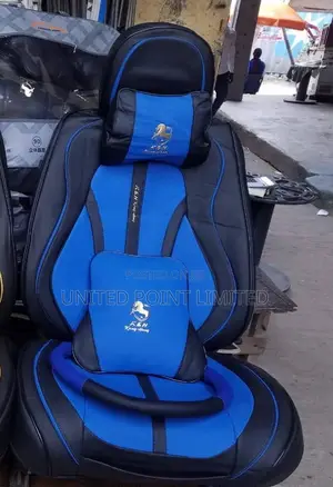 M N Seat Cover Blue