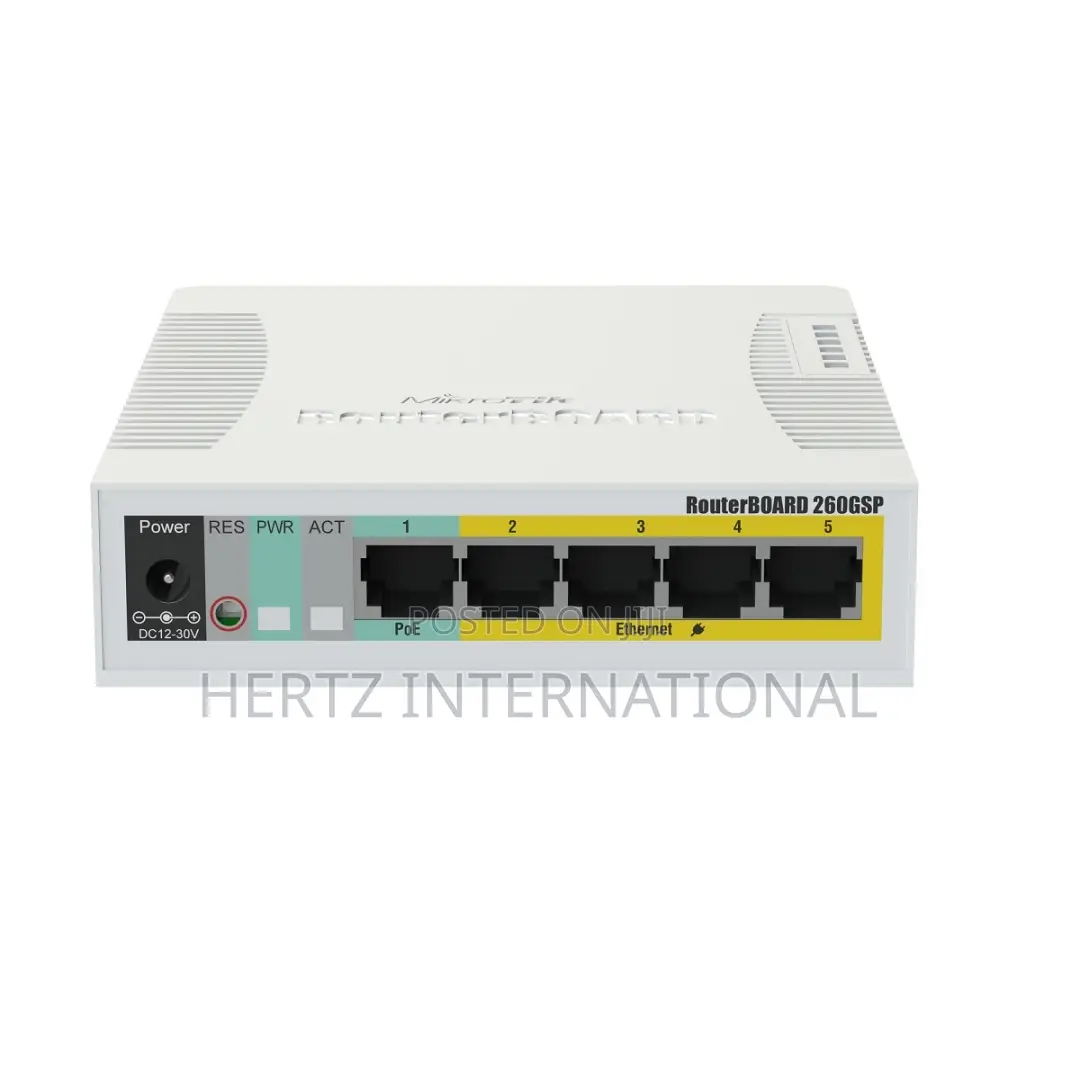 MIKROTIK Cloud Smart Switch (CSS106-1G-4P-1S)