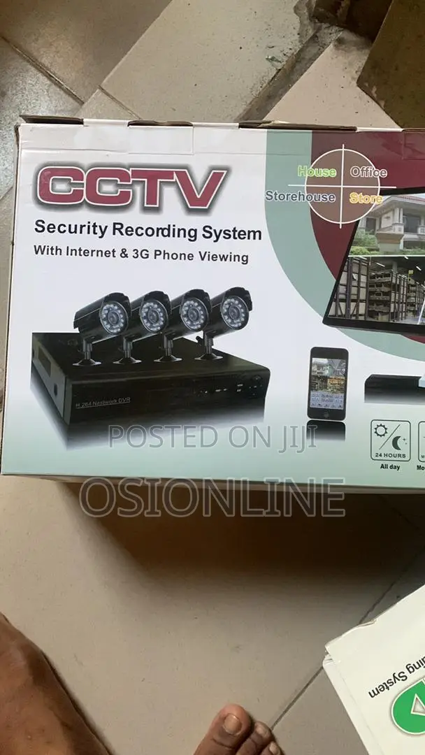 CCTV 4 Kit Camera