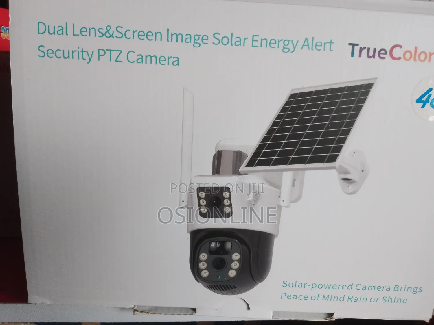 Security PTZ 4g Camera With Battery