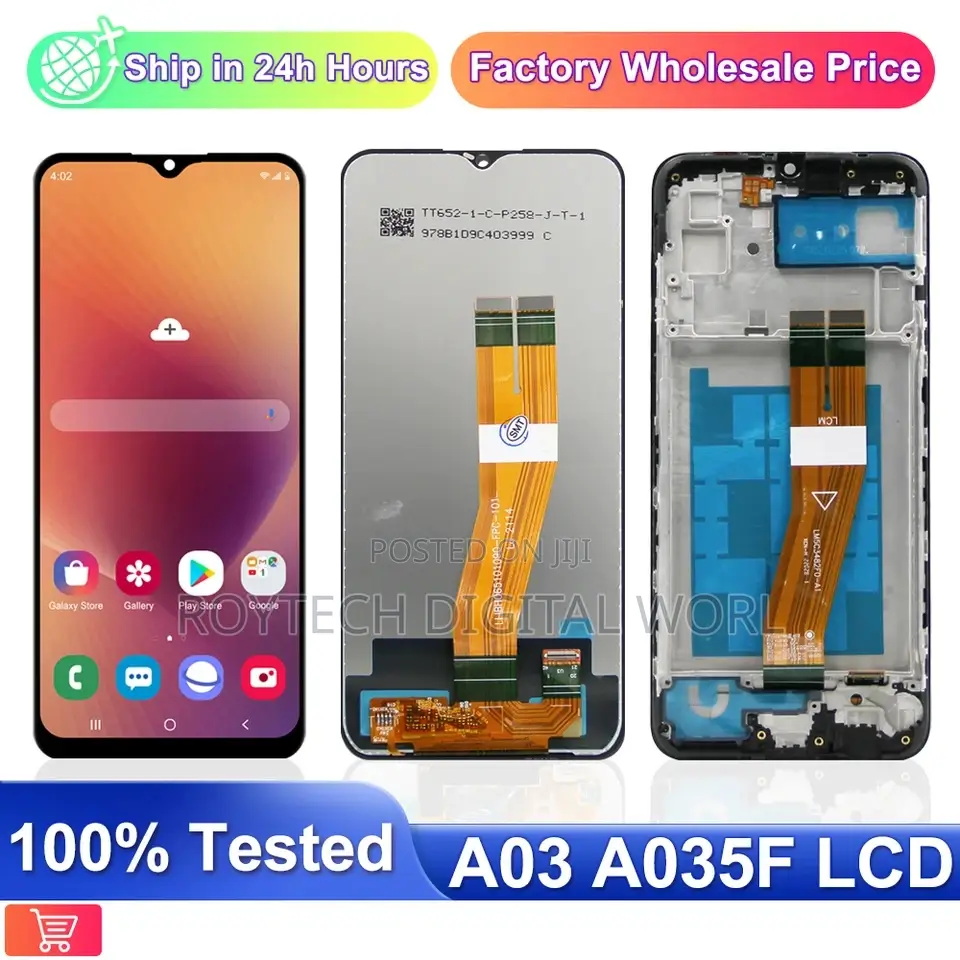 Samsung A70, A50, A02, A03 Series Replacement Screen