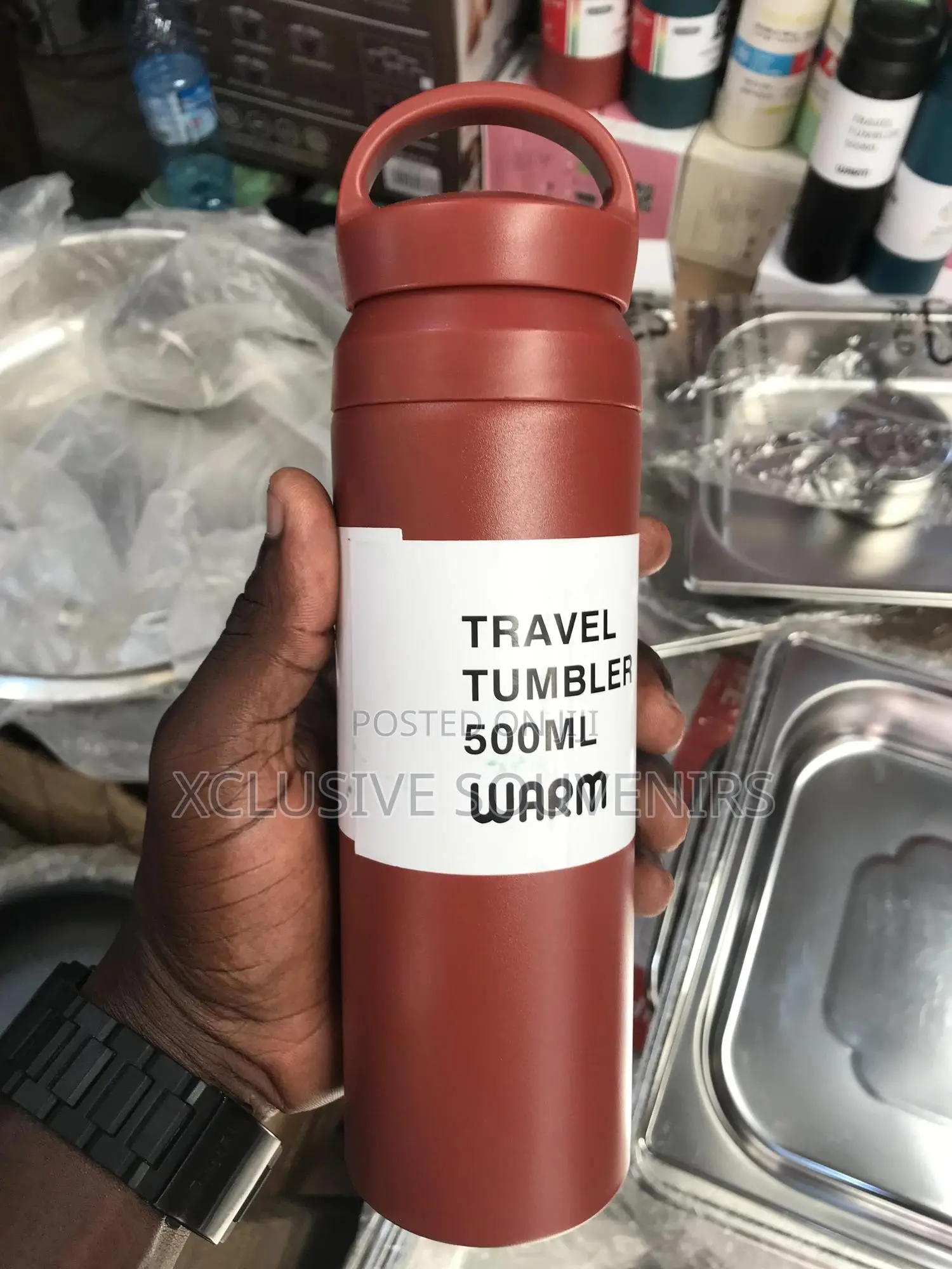 500ml Flask With Double Wall Vacuum Insulation