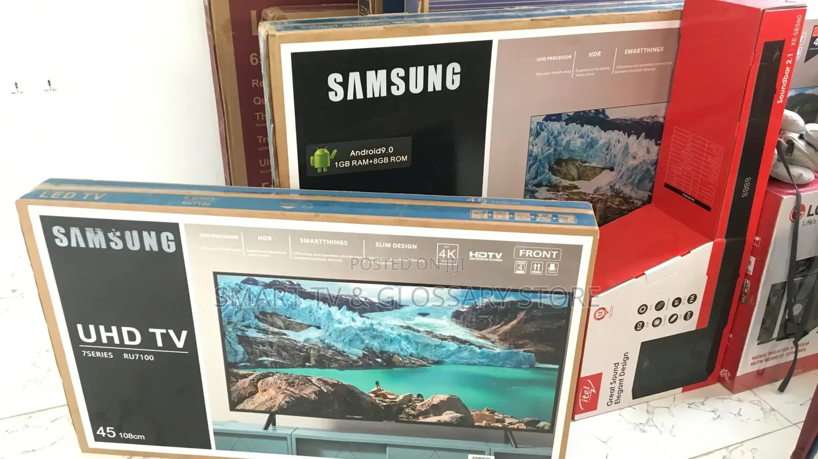 Samsung Android Smart Tv 45RU7100 Model