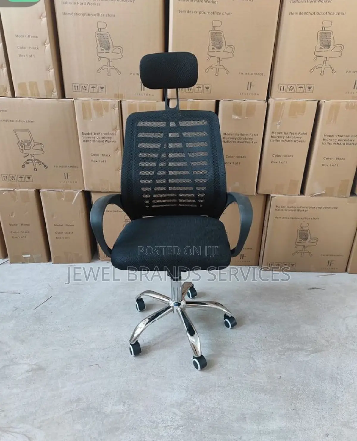 Office Chair Swivel With Headrest
