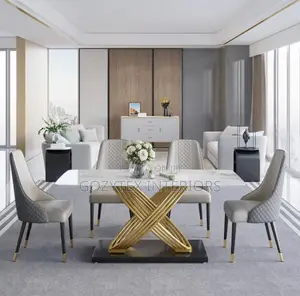 Marble Dinning Table Set