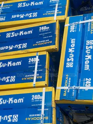 Su-Kam 240ah Bazooka Tall Tubular Battery
