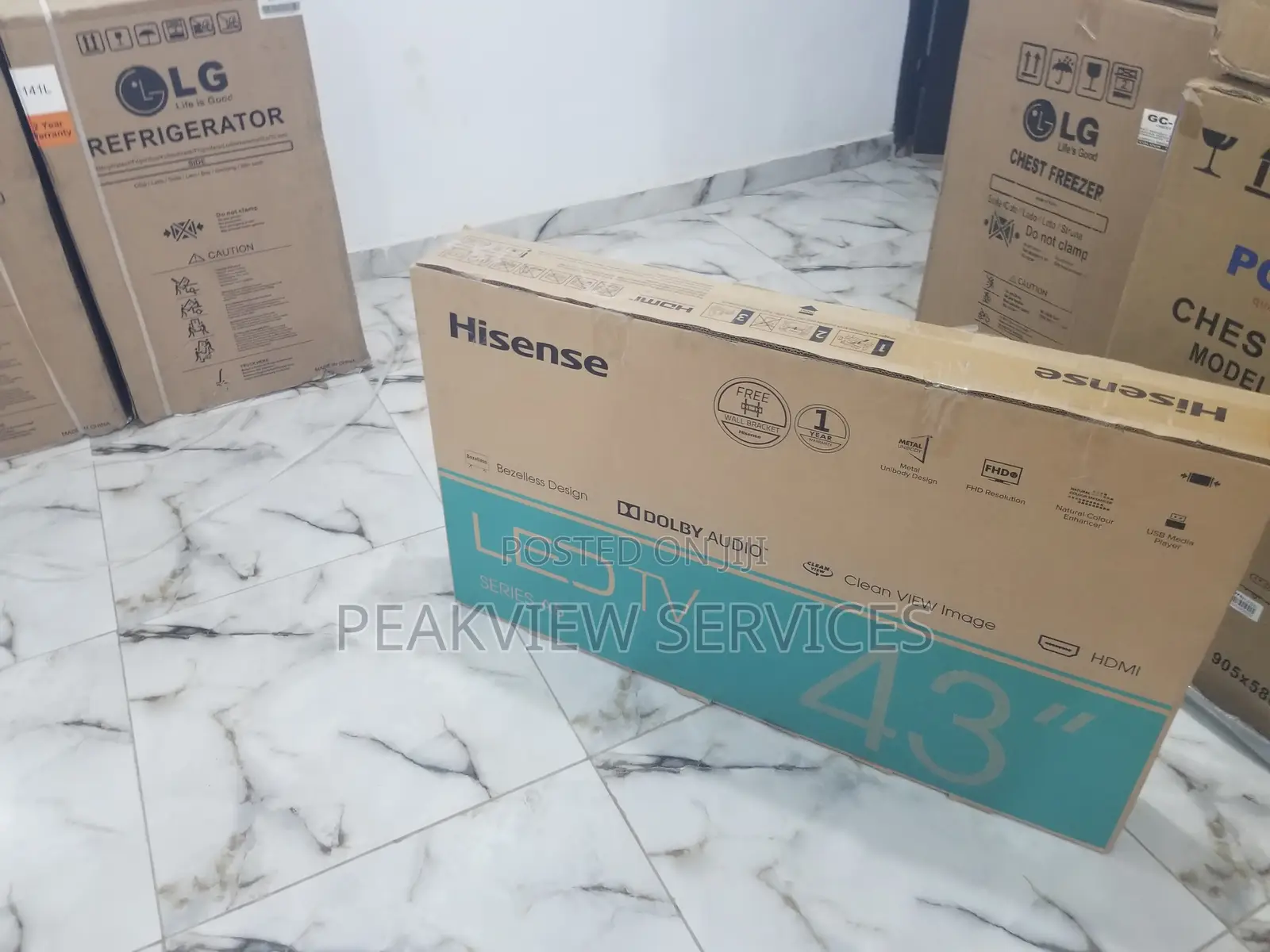 Very Comfortable and Durable Hisense 43'' Non Smart LED TV