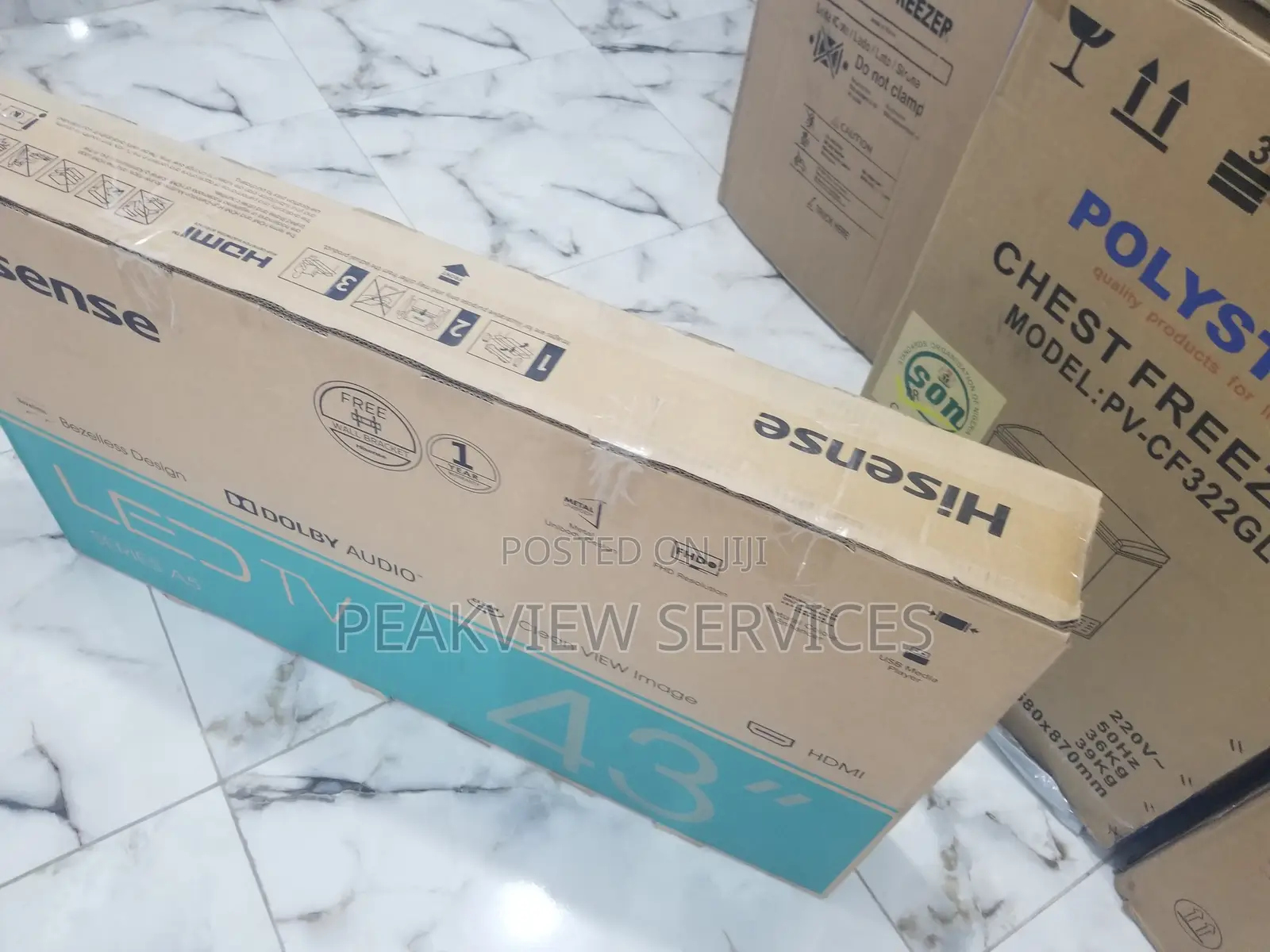 Very Comfortable and Durable Hisense 43'' Non Smart LED TV