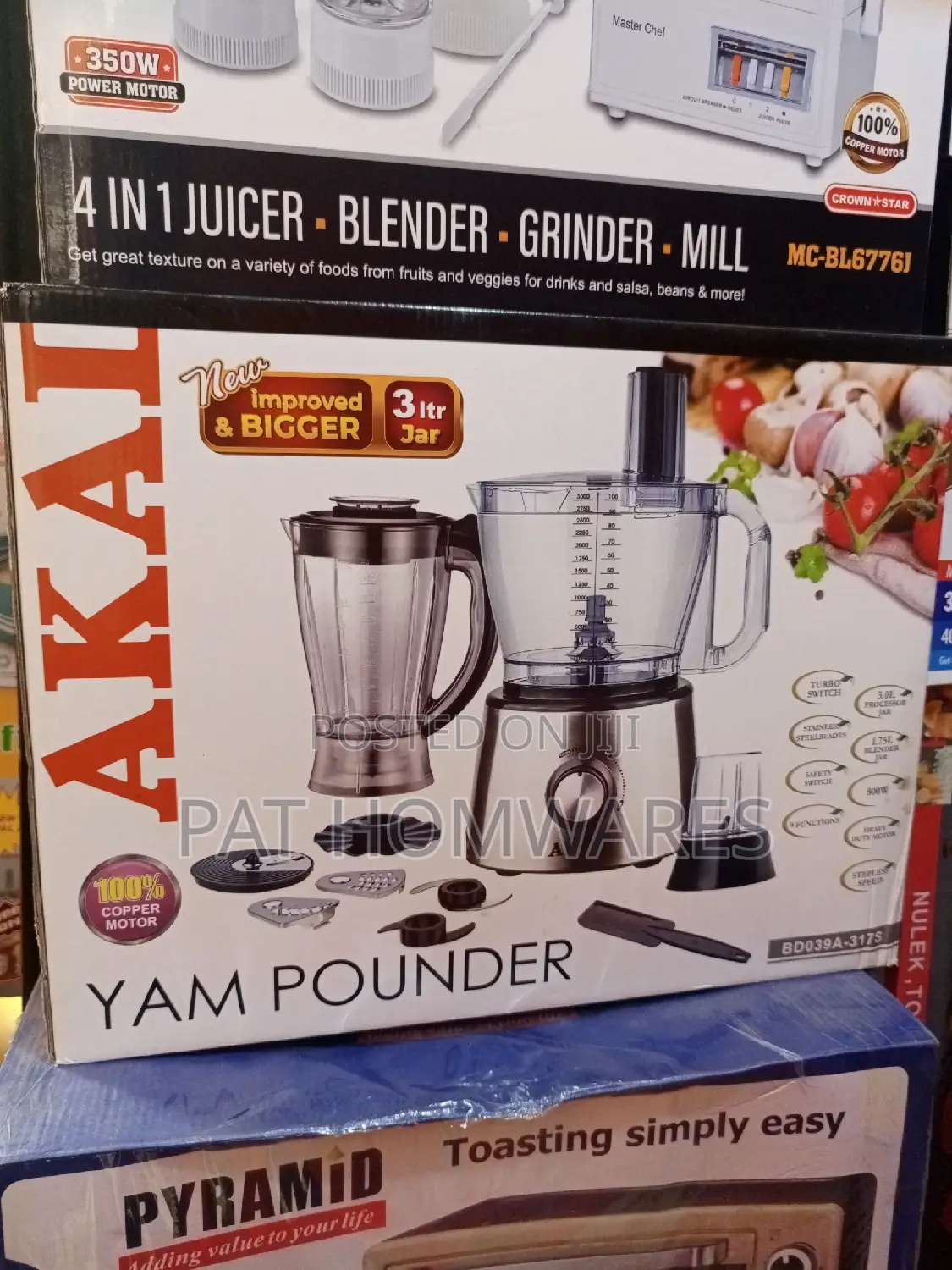 AKAI Yam Pounder
