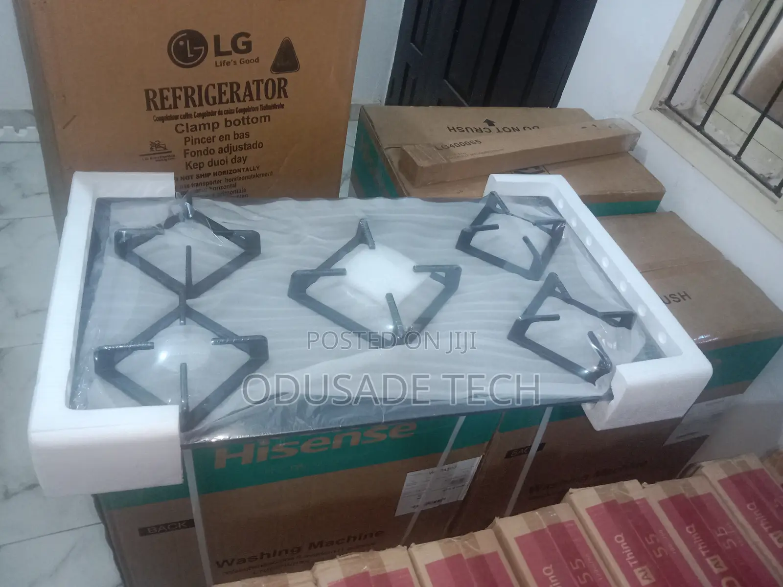 5 Burner Efficient Polystar Built-in Gas Cooker