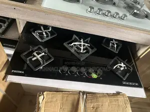 PHIIMA Black 5 Burner Gas Built in Cabinet 008