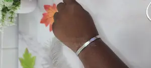 Quality Female Steel Wrist Silver Bangle