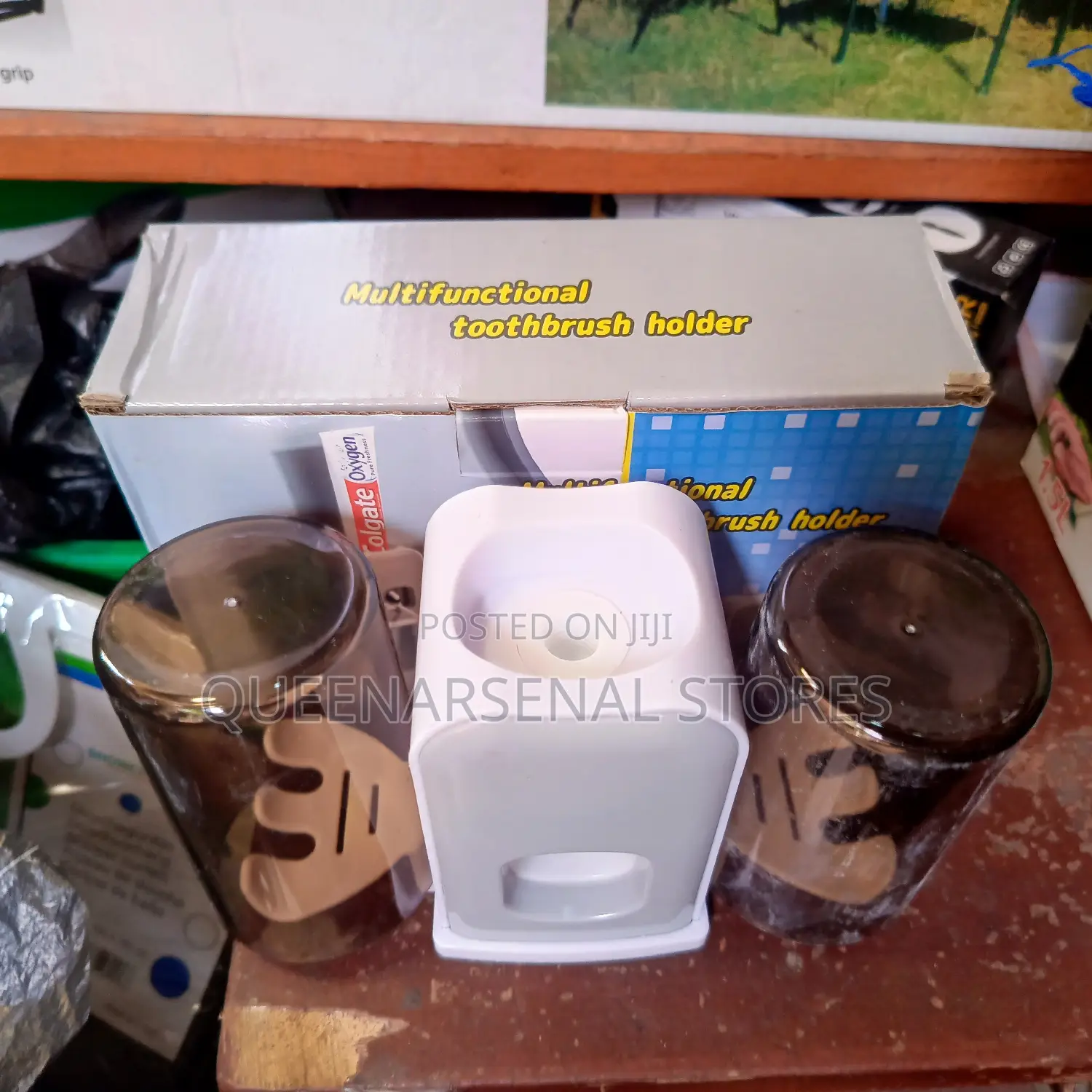Multifunctional Toothbrush Holder