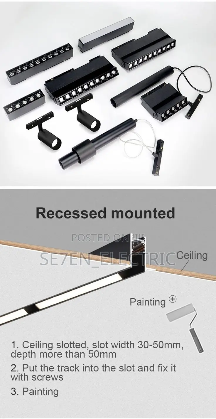 Magnetic Track Light 100% Durability