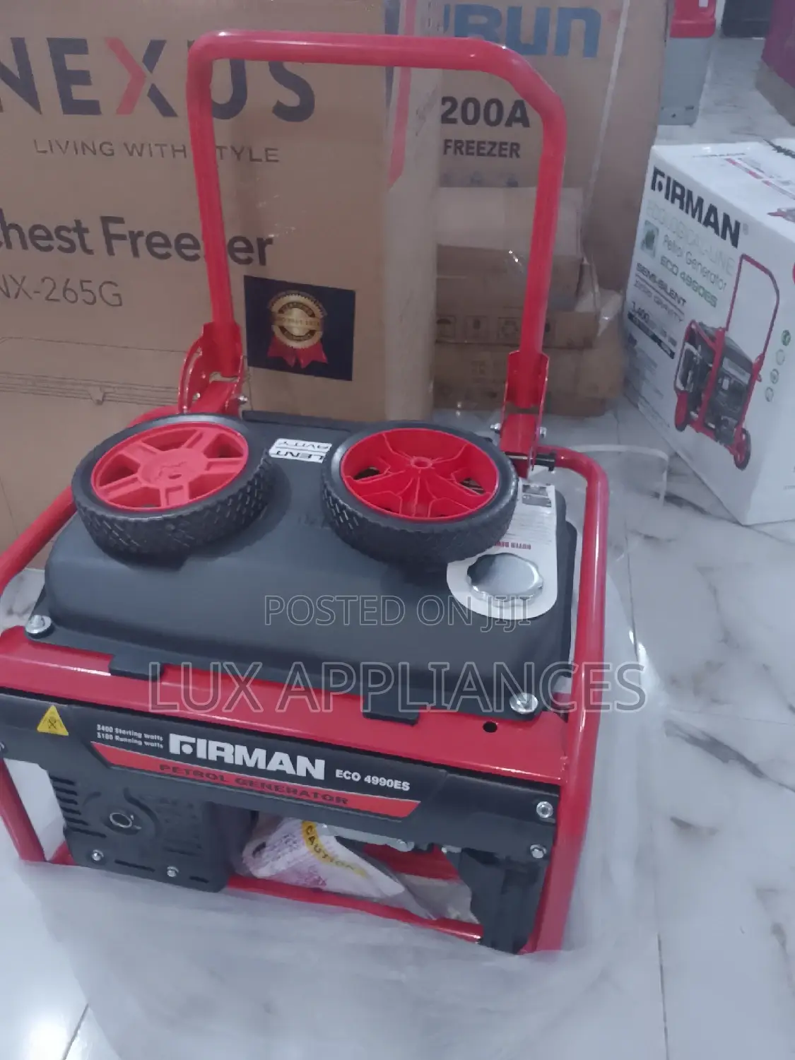 Handle and Wheel New Sumec Firman Generator