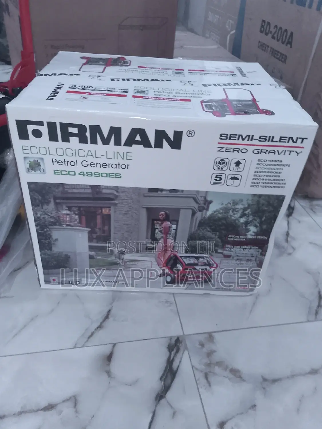 Handle and Wheel New Sumec Firman Generator