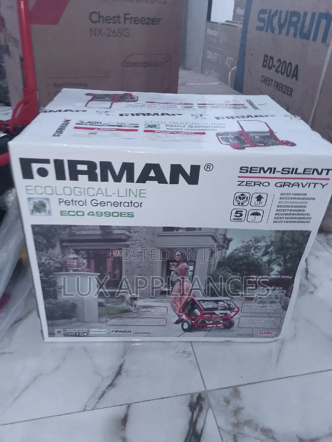 New Key Start Generator Eco4990es