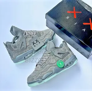 Original NIKE Air Jordan 4 Kwans Sneakers Available in Store