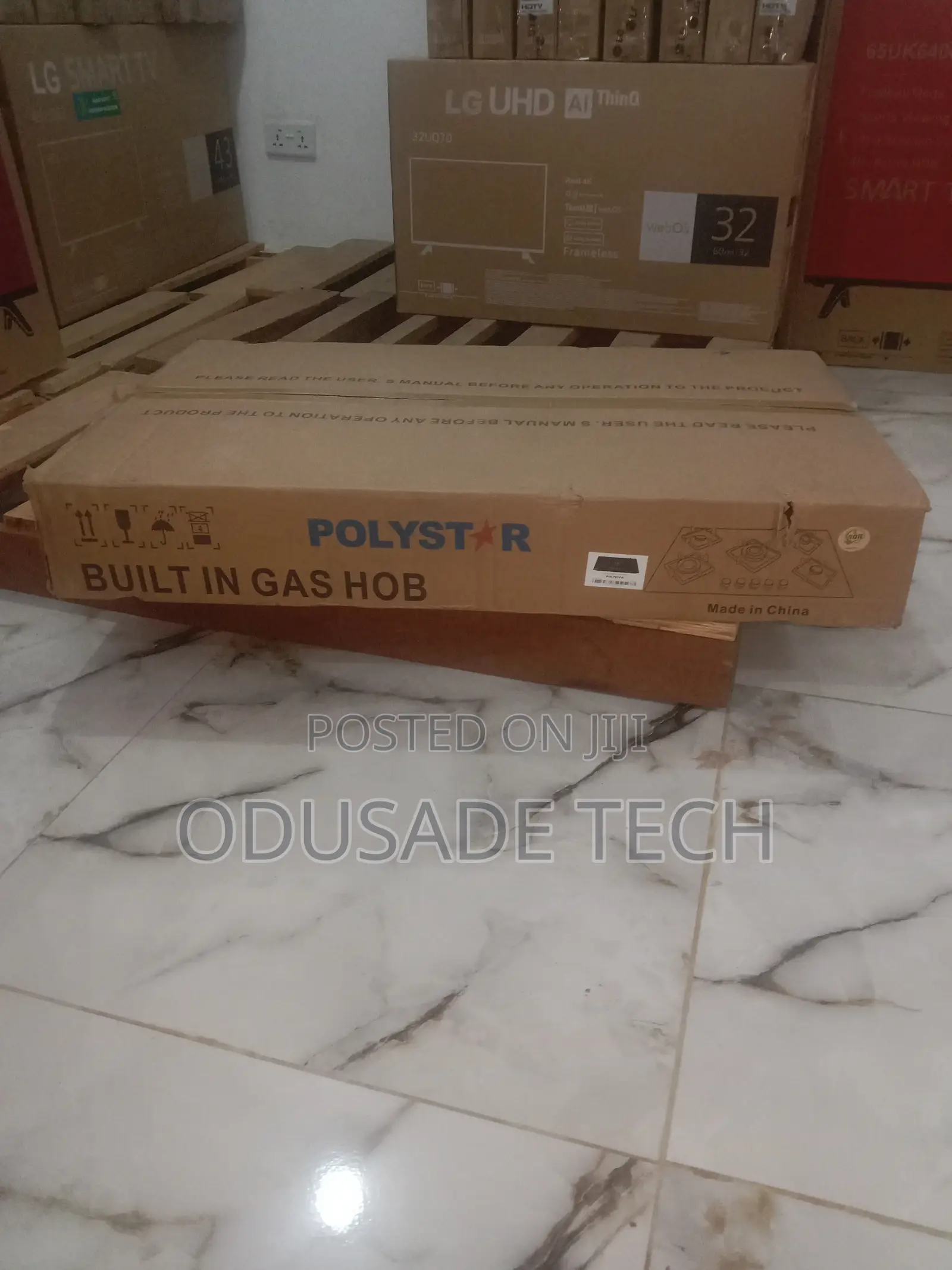 5 Burner Polystar Affordable Built-in Gas Cooker