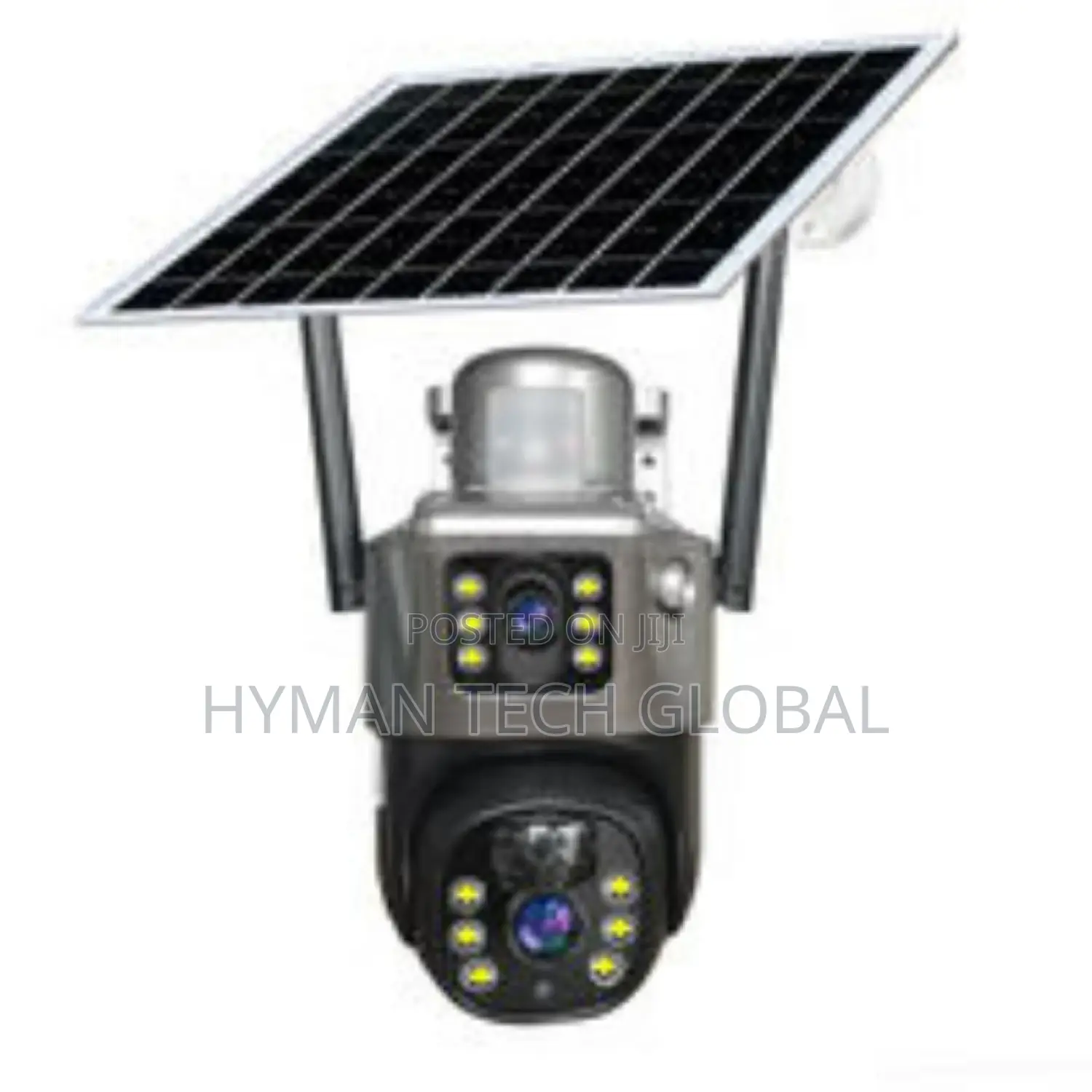 New V380 Double Lens PTZ Solar Camera 4g