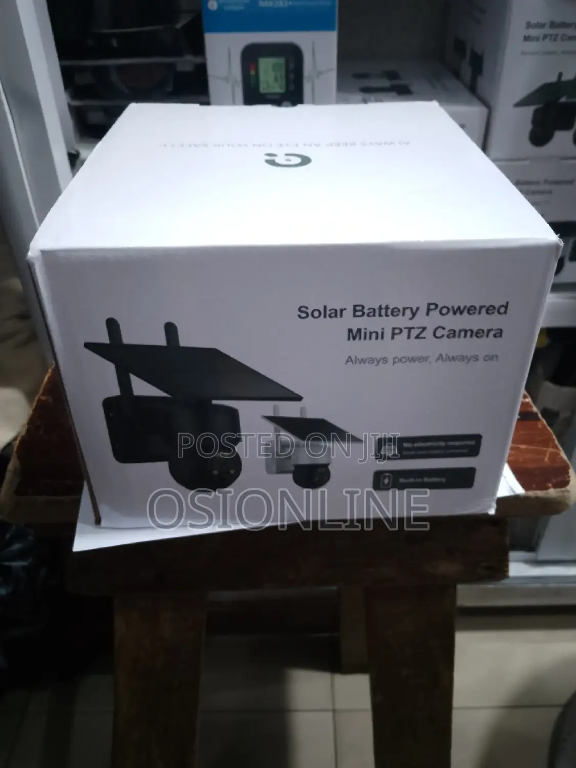 Mini PTZ Soler Camera Wifi