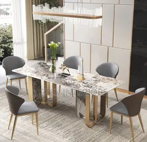 8 Seaters Marble Dinning Set