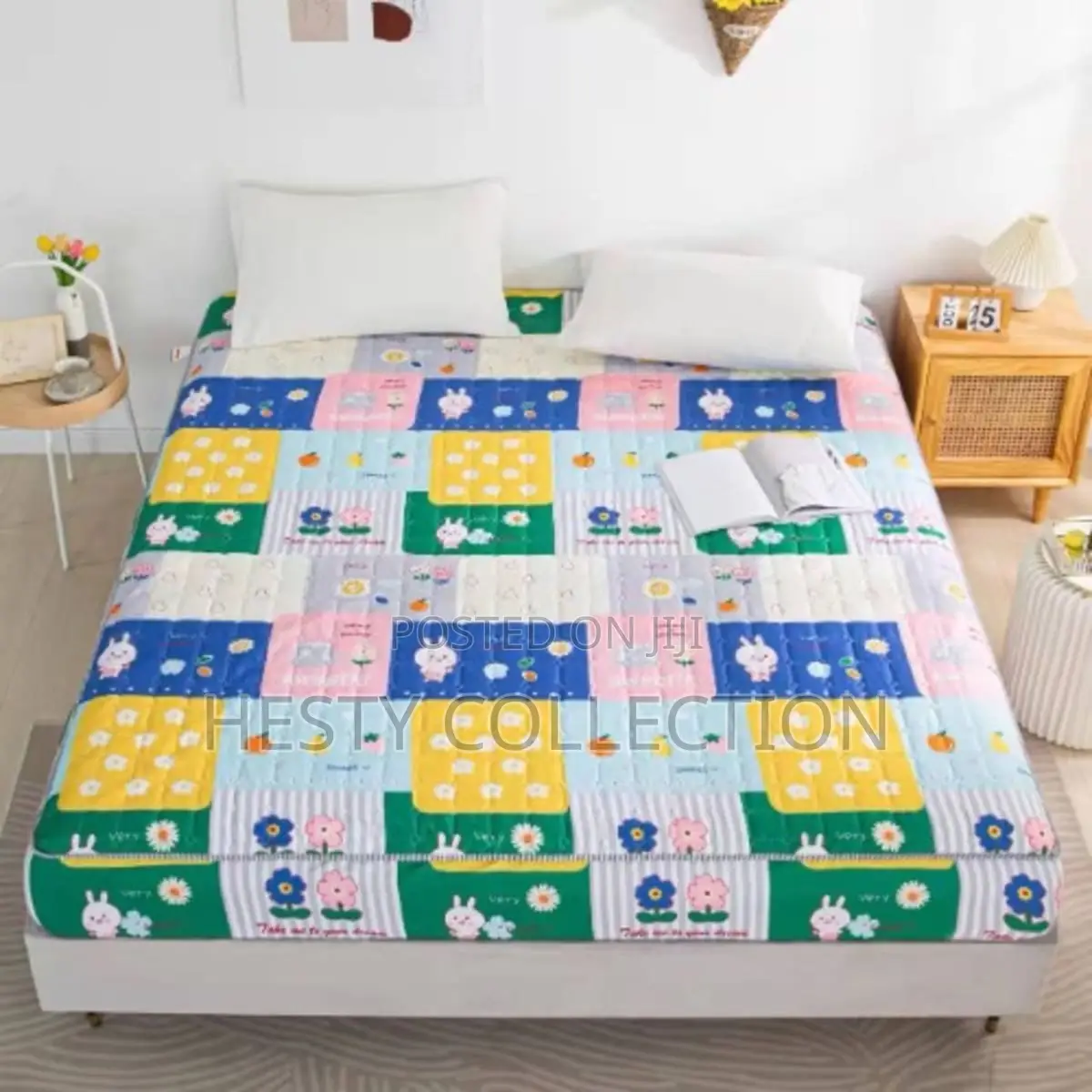 6 by 6 Waterproof Bedsheet Cover Bedspread Beddings