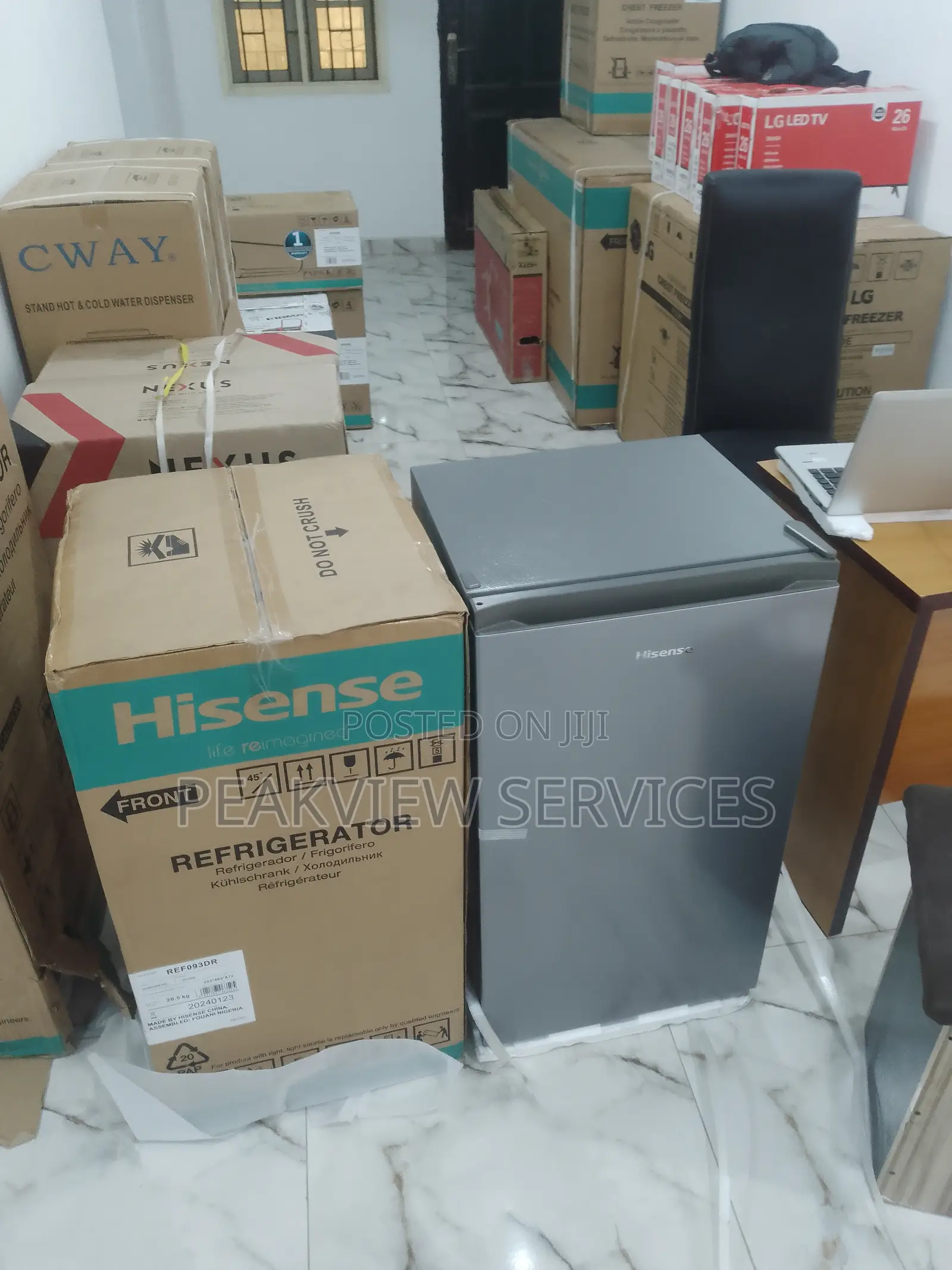 Fast Freezig Hisense 093dr Table Top Refrigerator 90litres