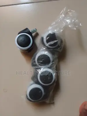 Office Chair Wheel Fixed Type Replacement Caster Roller 5pcs