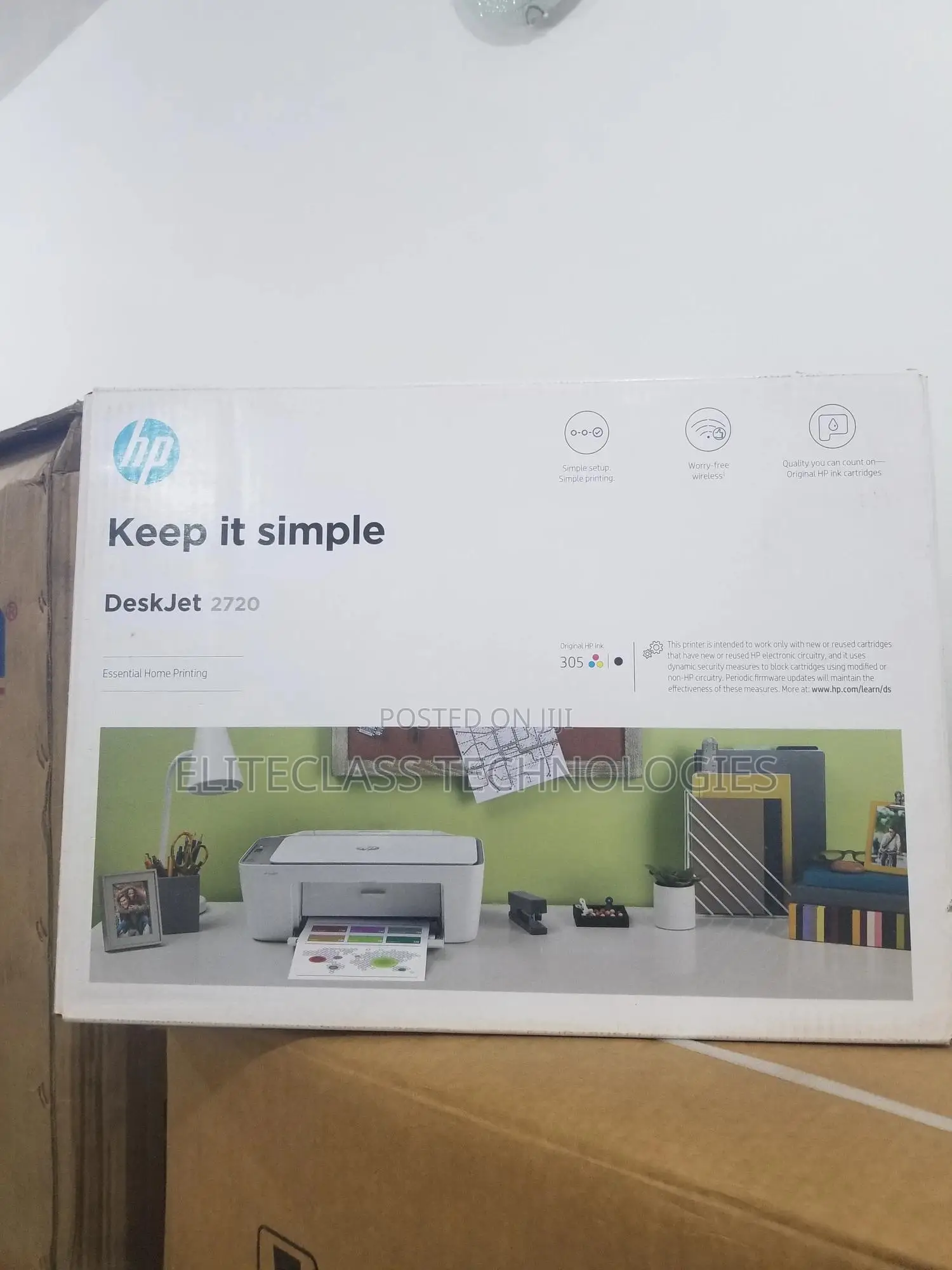HP Desk Jet 2720 Printer (High-Quality).
