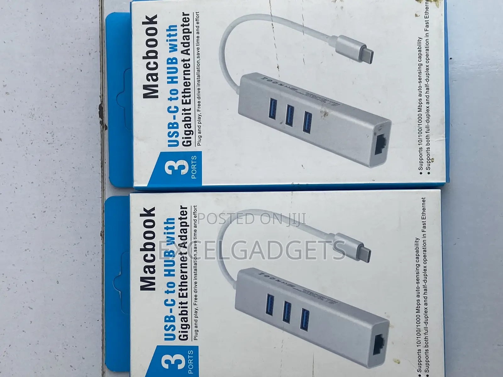 Mac USB C -Hub Ethernet Gigabit Lan