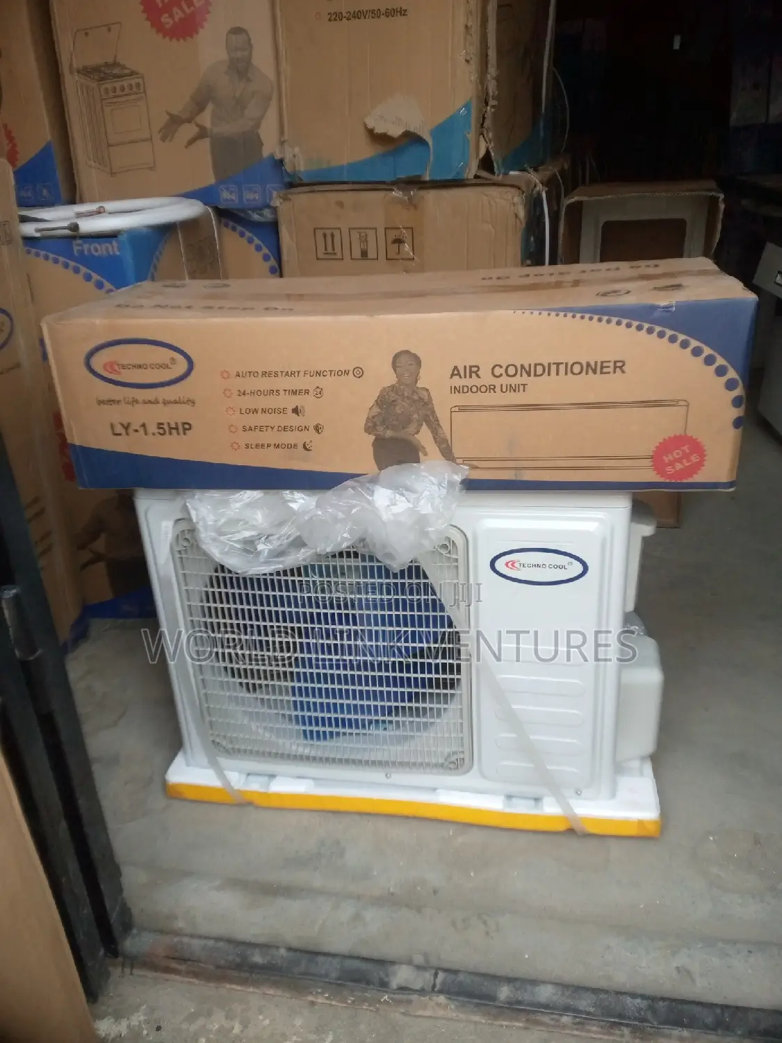 Techno Cool Ac Split Unit 1.5 Hp. Ordinary One