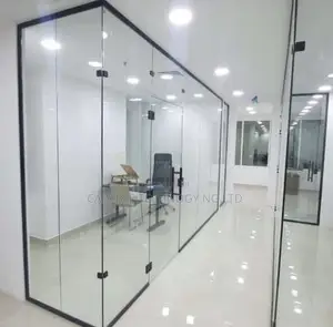 Standard Office Glass Partitioning