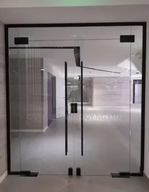 Glass Double Swing Door