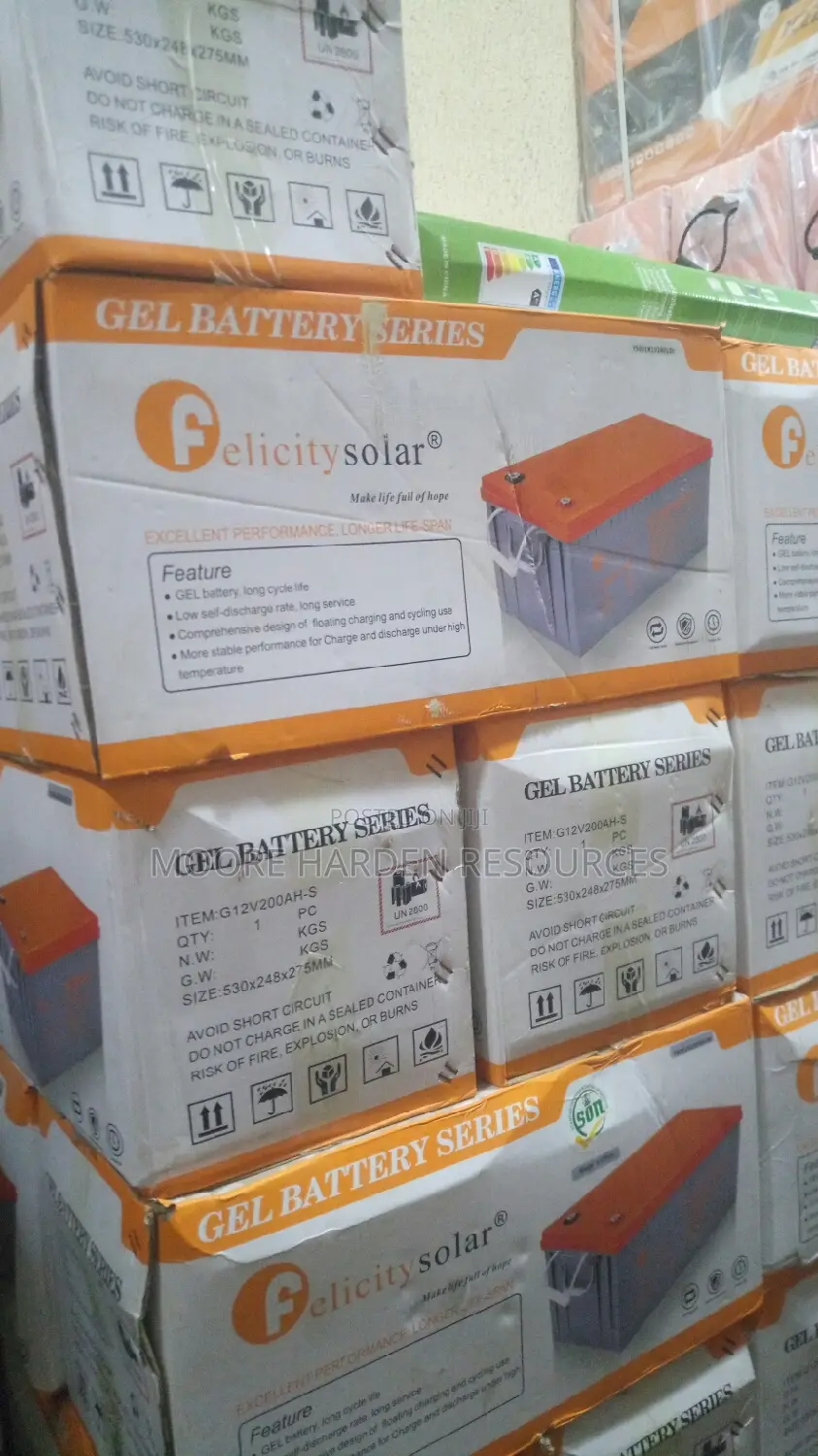 Original Felicity 220ah Dry Cell Battery