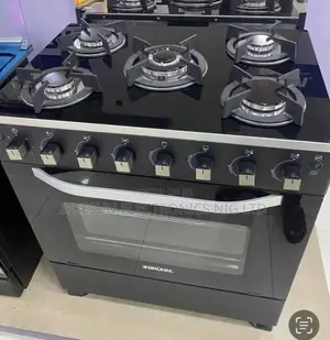 Original BRUHM Automatic Standing Gas Cooker 60x80cm 5 Gas