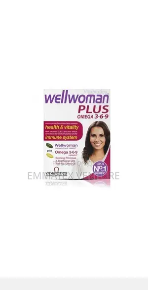 Vitabiotics Wellwoman Plus Omega 3-6-9