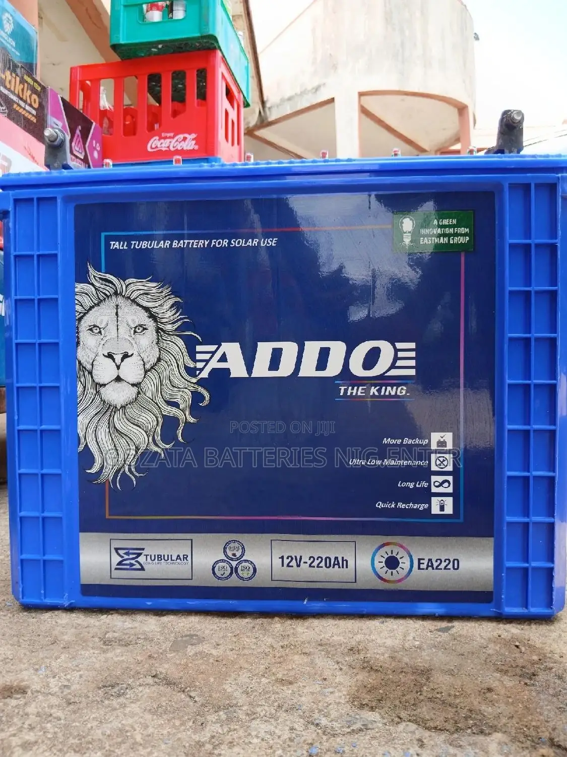 Fairly Used Addo Tubular Inverter Battery 220ah for sale - Gozata ...