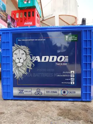 Fairly Used Addo Tubular Inverter Battery 220ah