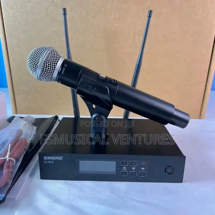 Shure QLXD4/B87A Digital Wireless Handheld