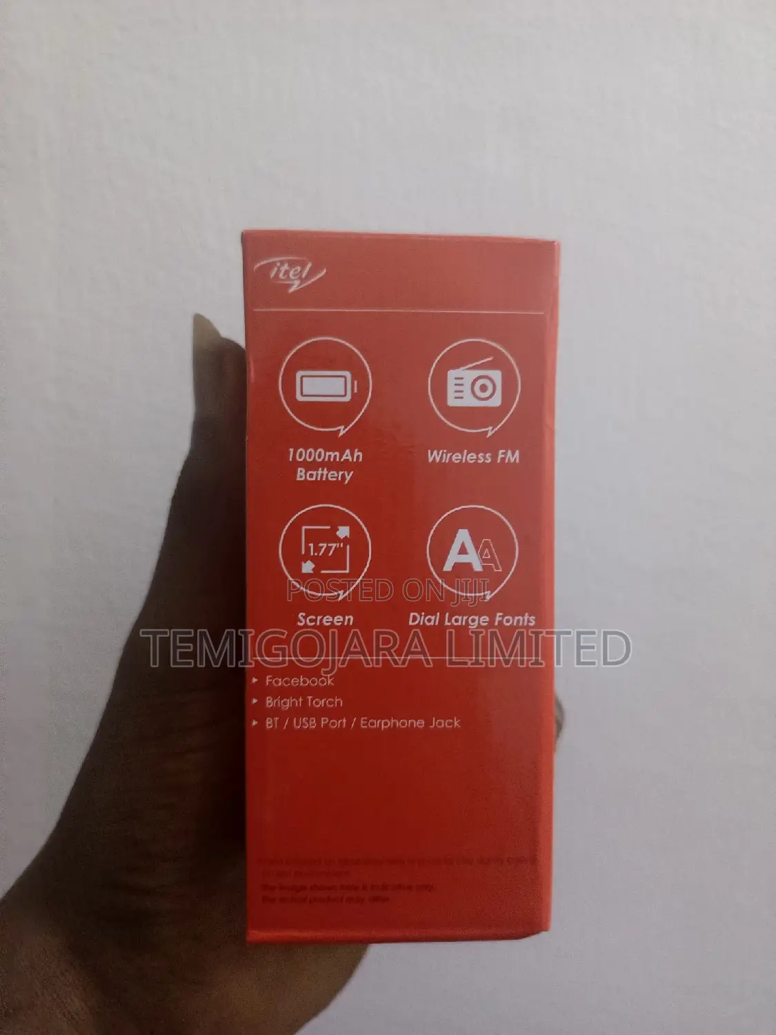 New Itel IT2163 Black
